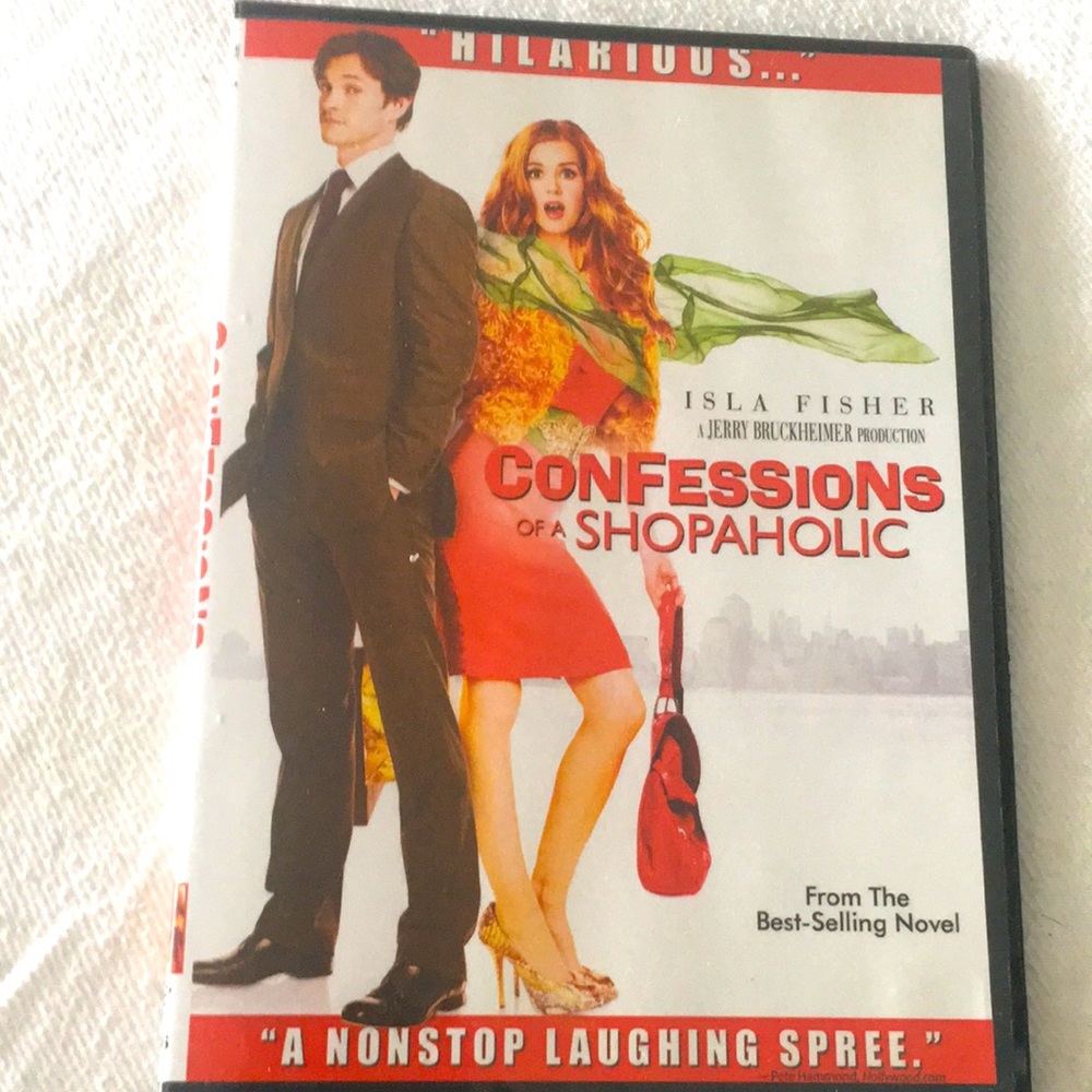 🍿 4/$20 12 sitesConfessions of a Shopaholic DVD Isla Fisher Comedy Romance Movie